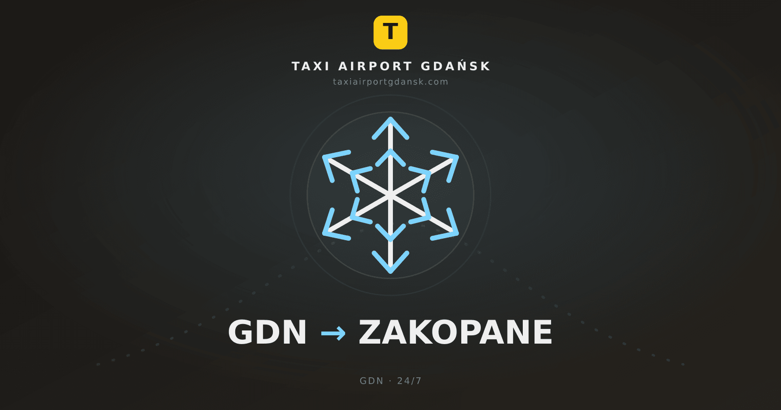 Gdańsk Airport to Zakopane: Ski Transfer to the Tatras